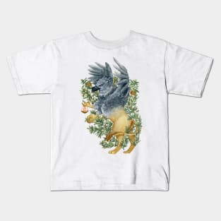 Gryphon with Golden Apples Kids T-Shirt